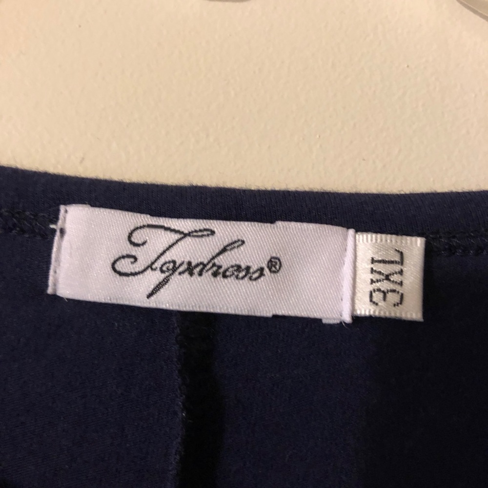 Navy Tunic Top - Picture 2 of 3